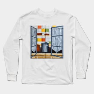 Through a French window. Long Sleeve T-Shirt